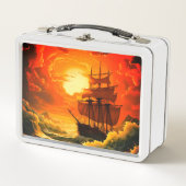 愛船 メタルランチボックス (正面)