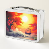 愛船 メタルランチボックス (裏面)