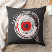 愛色彩の鮮やかという言葉でビニールのレコードを磨く クッション (ブランケット)