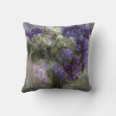 愛芸術の装飾者の枕のライラック クッション (裏面)