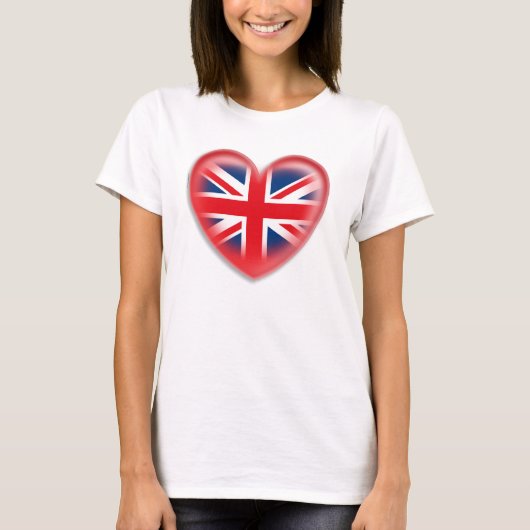 愛英国人のTシャツ Tシャツ (正面)
