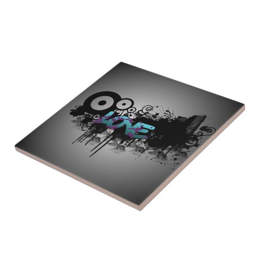 愛落書き タイル (側面)