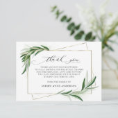 愛葉した記憶の中の人生のお祝い サンキューカード (スタンド正面)