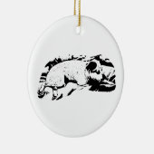 愛蔵のテリア、休息と準備 セラミックオーナメント (右)