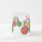 愛虫 フロストグラスマグカップ (中央)