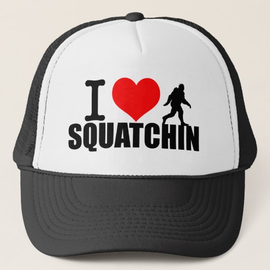 愛行くSquatchin キャップ (正面)