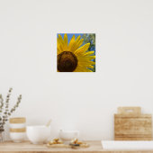 愛表現ひまわりポスター ポスター (キッチン)