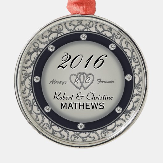 愛記念品 メタルオーナメント (正面)