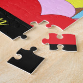 愛話に関するハート: ジグソーパズル (側面)