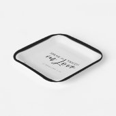 愛話の真理4:15聖書の聖句 ペーパープレート (傾斜あり)