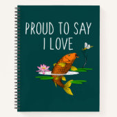 愛誇りを持ったコイ! ノートブック (正面)