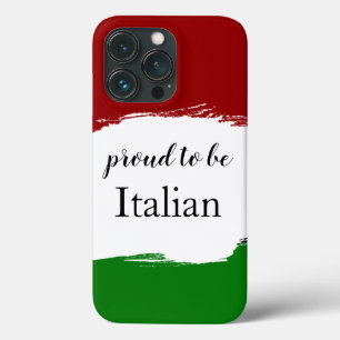 愛誇りを持った国心をイタリアン持つ iPhone 13 PROケース