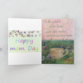 愛語母の日オリエンタルバタフライ カード (内部)