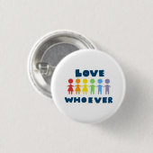 愛誰でも 缶バッジ (正面&裏面)