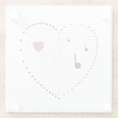 愛調和 ガラスコースター (裏面)