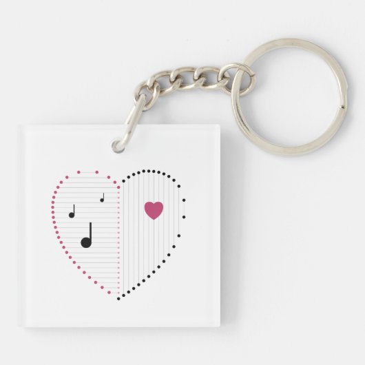 愛調和 キーホルダー (裏面)