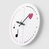 愛調和 ラージ壁時計 (傾斜)