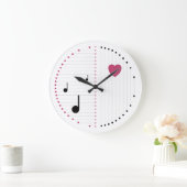 愛調和 ラージ壁時計 (ホーム)