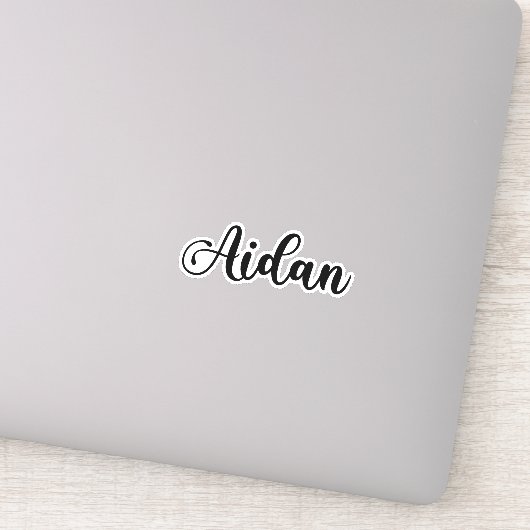 愛談名 – 手書き書道 シール (詳細)