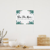 愛賛美と笑いの家プリント ポスター (キッチン)