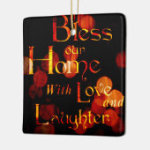 愛賛美と笑いの家 セラミックオーナメント (左)