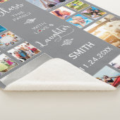 愛賛美24の家族フォトコラージュ シェルパブランケット (3/4)