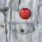 愛赤いハート 缶バッジ (インサイチュ)