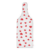 愛赤と白ハート カッティングボード (正面)