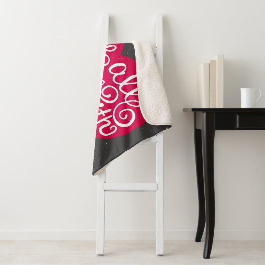 愛赤のすべての事をして下さい シェルパブランケット (インサイチュ)