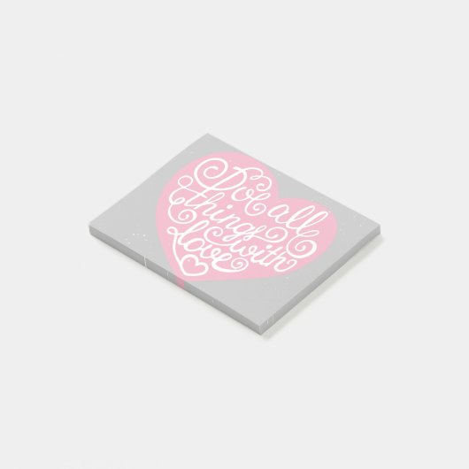 愛赤のすべての事をして下さい ポストイット (アングル)