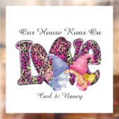 愛走で、格言カップルがパーソナライズ ウィンドウサイン (シート2)