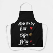 愛走とコーヒーとワインのママ エプロン (正面)