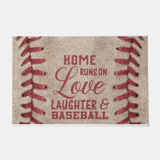愛走笑いと野球に夢中 ドアマット
