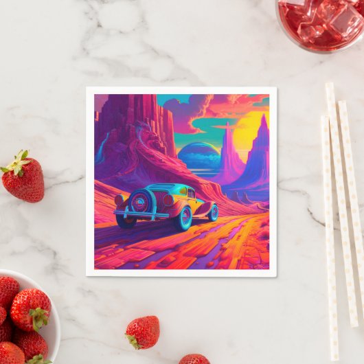 愛車 スタンダードカクテルナプキン (インサイチュ)