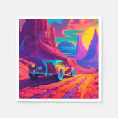 愛車 スタンダードカクテルナプキン (正面)