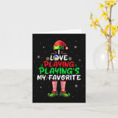 愛遊の遊クリスマスお気に入りのバレーボール カード (黄色い花)