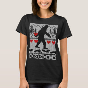 愛醜いニットのスタイルのための行ったSquatchin Tシャツ