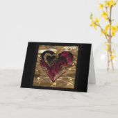 "愛金事"の* カード (黄色い花)