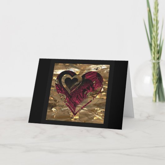 "愛金事"の* カード (正面)