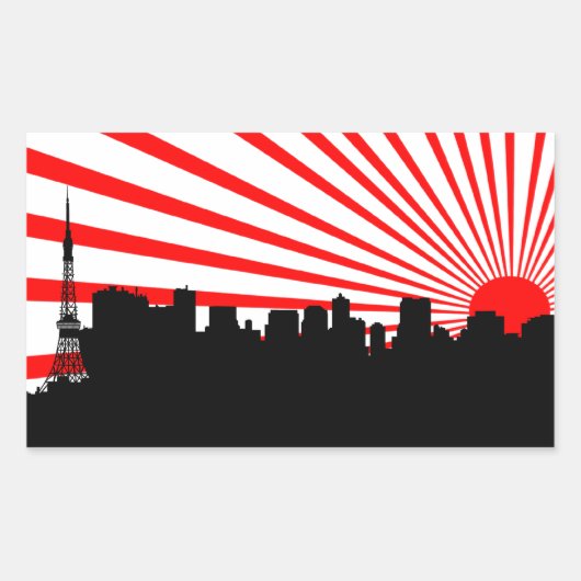 愛長い時間 長方形シール (正面)
