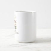 愛開花と自然 コーヒーマグカップ (中央)