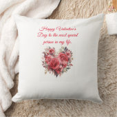 愛開花一年中：パーソナライズされたピル投げ クッション (ブランケット)