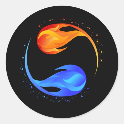 愛陰陽- ラウンドシール (正面)