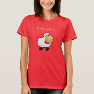 愛雌ヒツジ()のティー Tシャツ