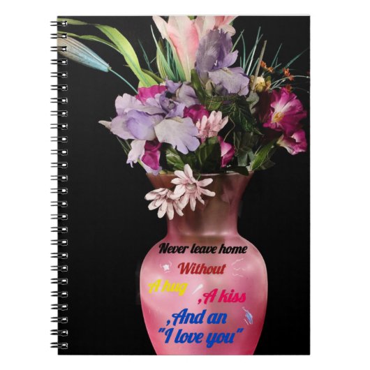 愛離れ無しで決して家に帰らない | クー感動的ト ノートブック (正面)