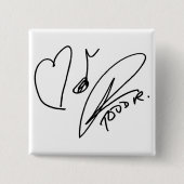 愛音楽Pin 缶バッジ (正面)