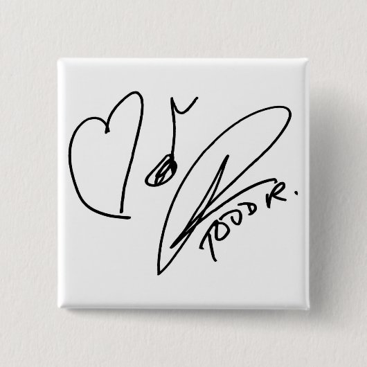 愛音楽Pin 缶バッジ (正面)