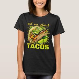 愛頼人のためのタコスデザインについて Tシャツ