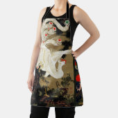 愛飛んでいるフェニックス、羽、ハートバレンタインデー エプロン (インサイチュ)