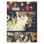 愛飛んでいるフェニックス、羽、ハートバレンタインデー テーブルクロス (正面)